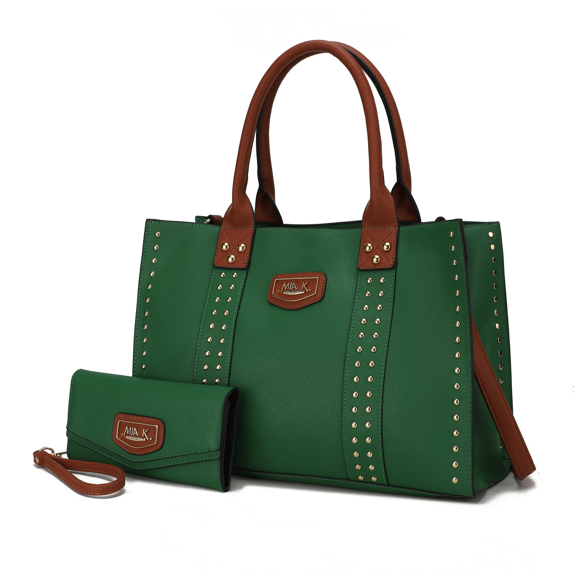 Davina Vegan Leather Womens Tote Bag with wallet