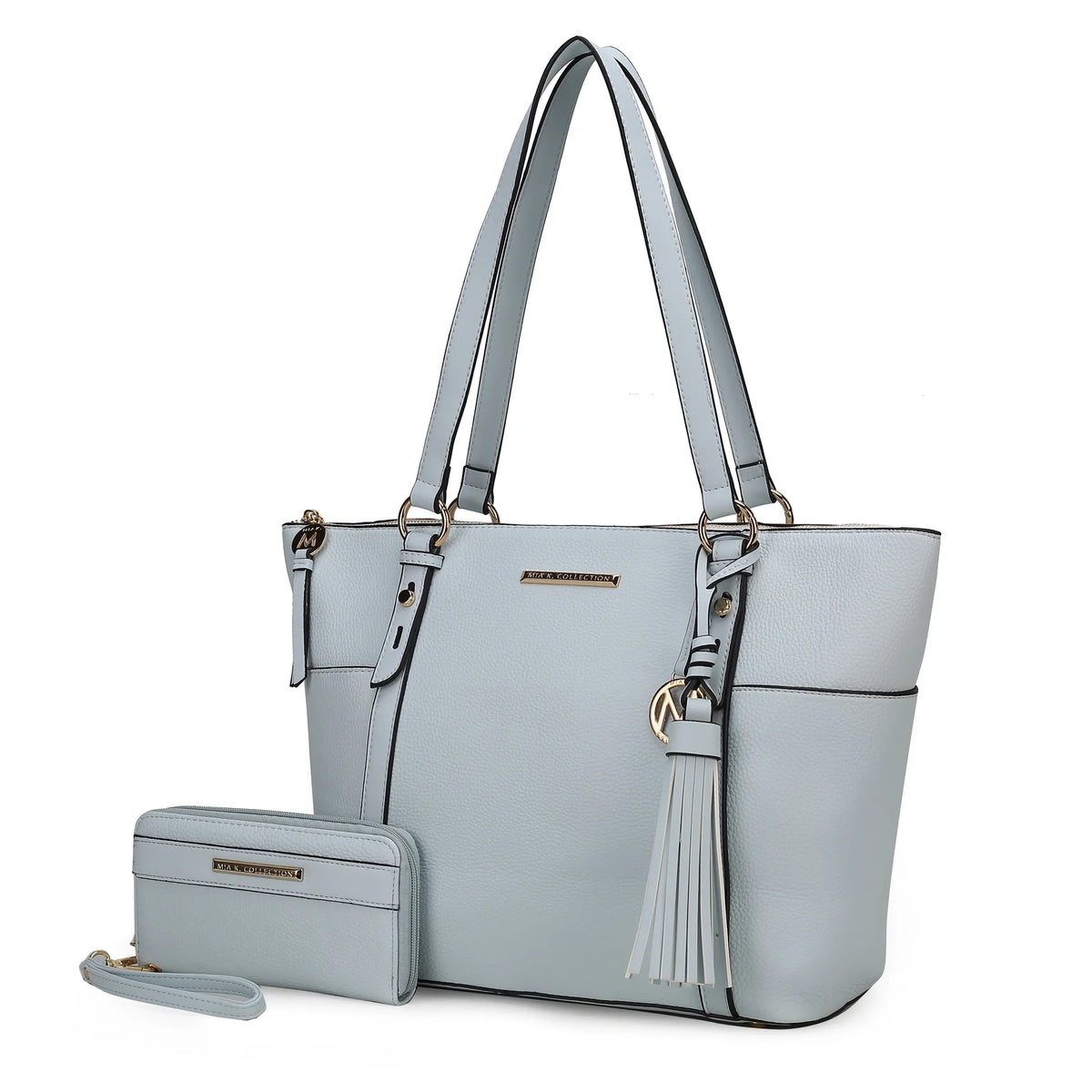 Gloria Vegan Leather Womens Tote Bag with wallet
