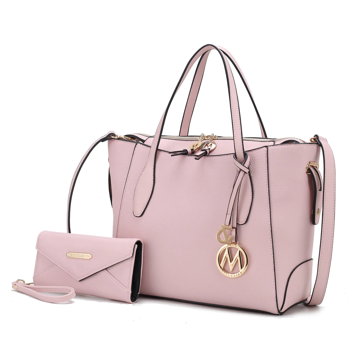 Bruna Vegan Leather Women's Tote Bag with Wallet