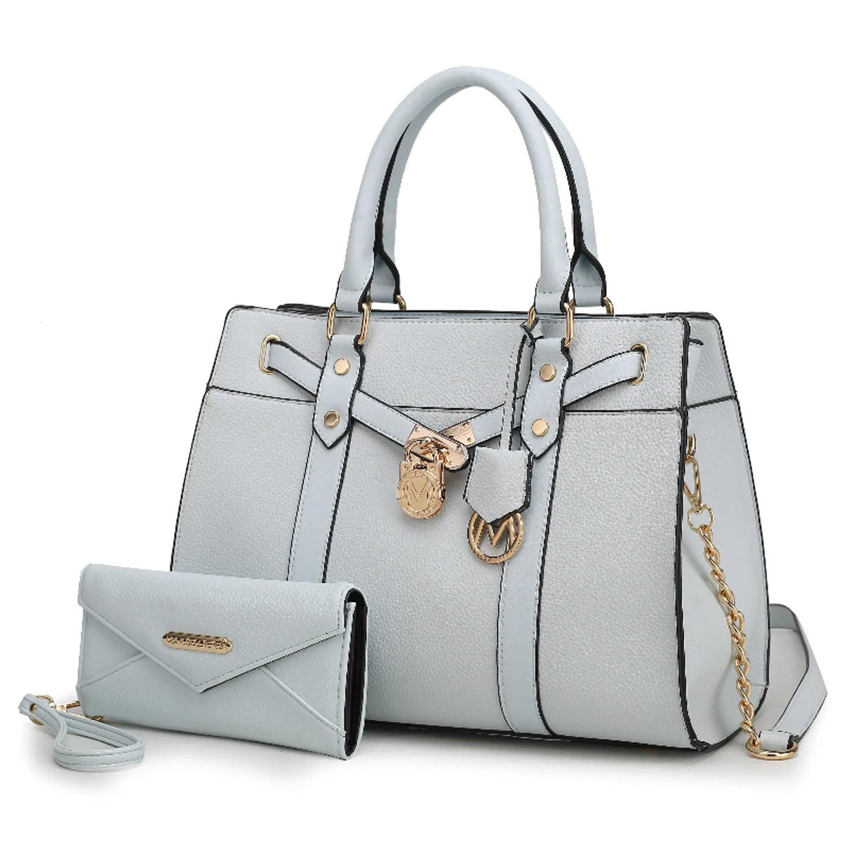 Christine Vegan Leather Women's Satchel Bag with wallet