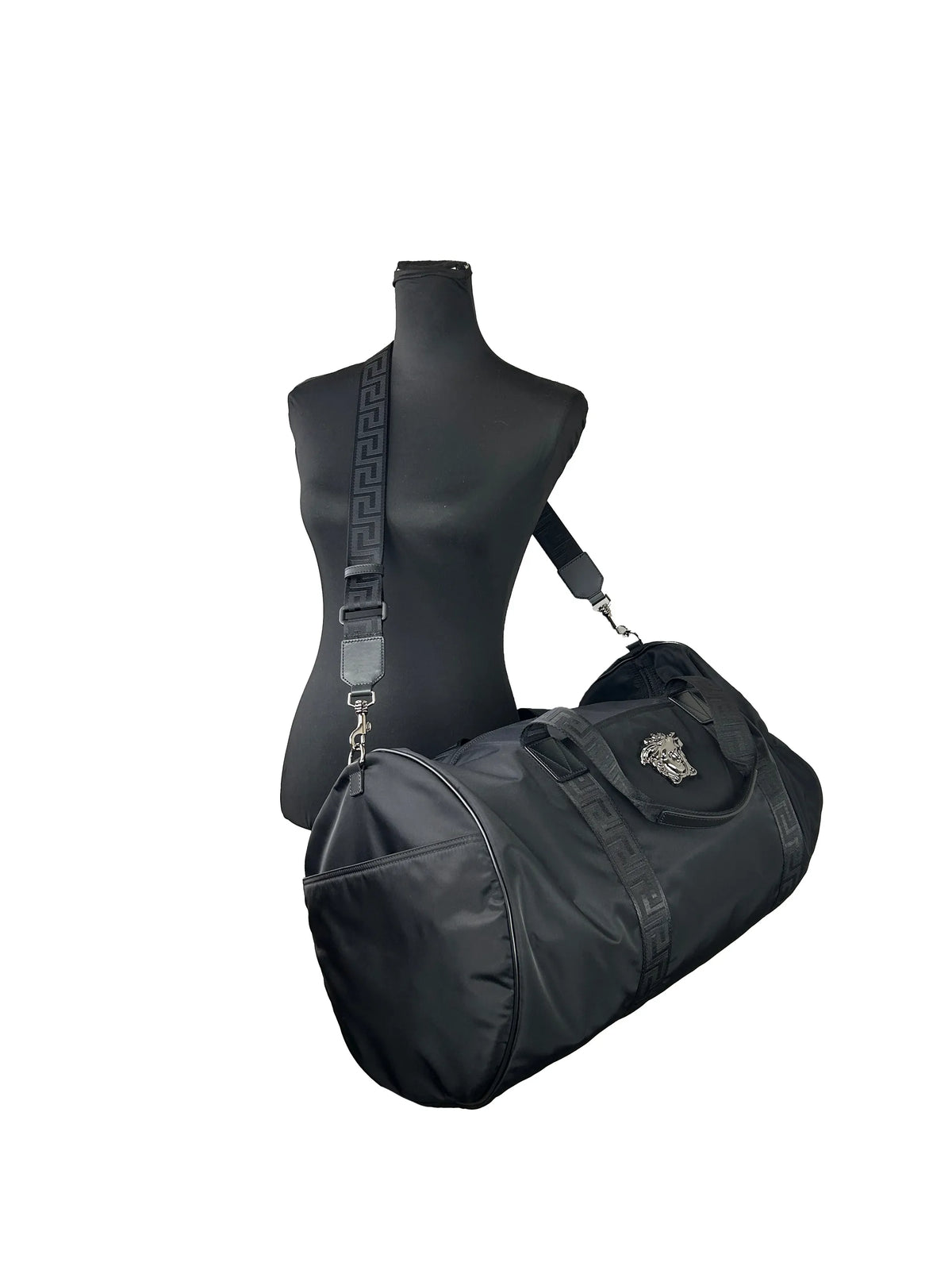 Versace Medusa Nylon Duffle Bag