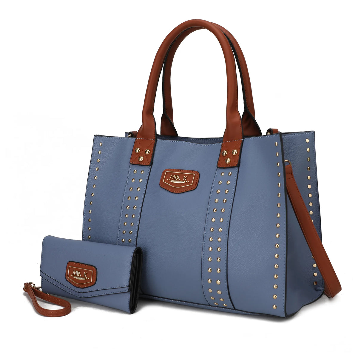 Davina Vegan Leather Womens Tote Bag with wallet