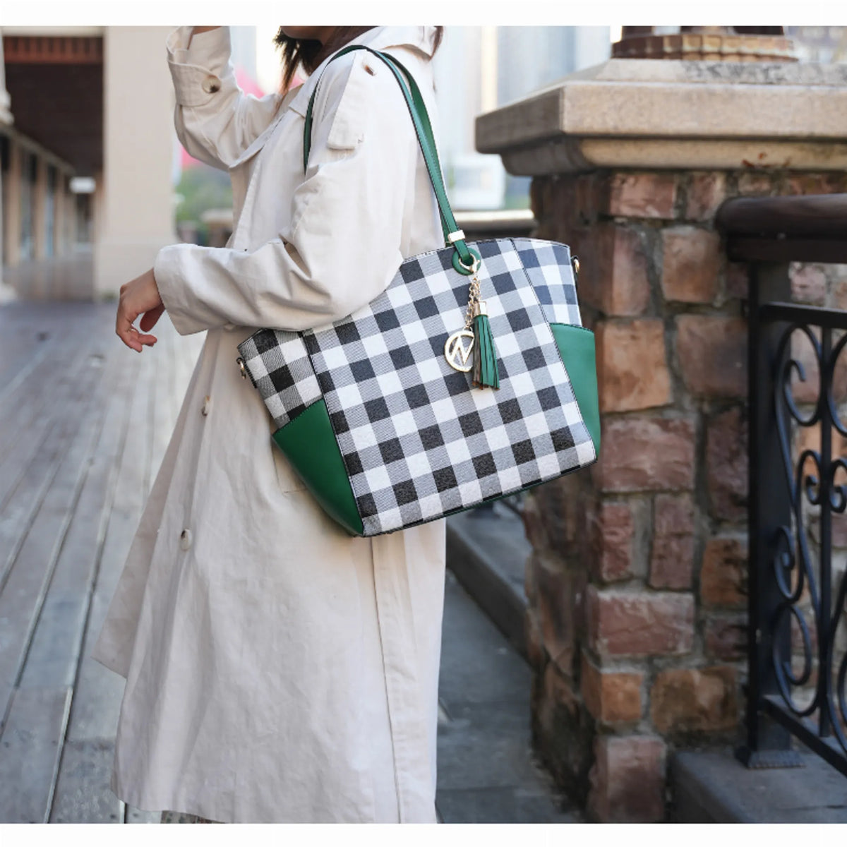 Karlie Tote Bag with Wallet  - 2 pieces