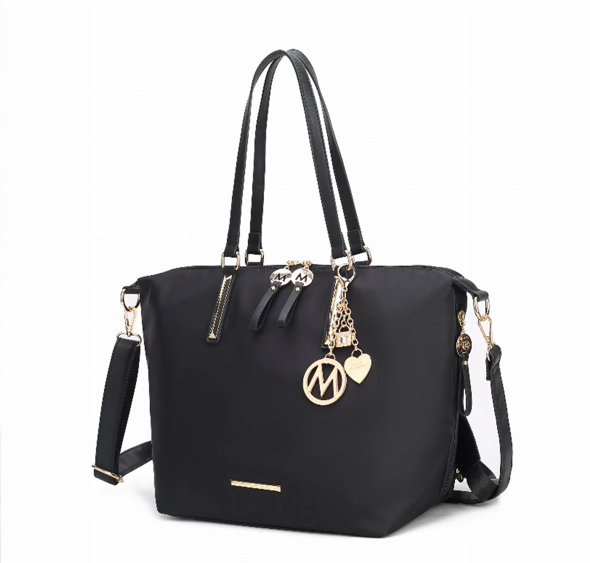 Layla Solid Tote + Backpack