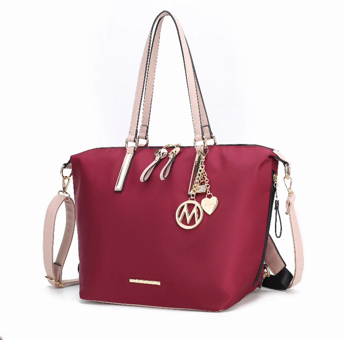 Layla Solid Tote + Backpack