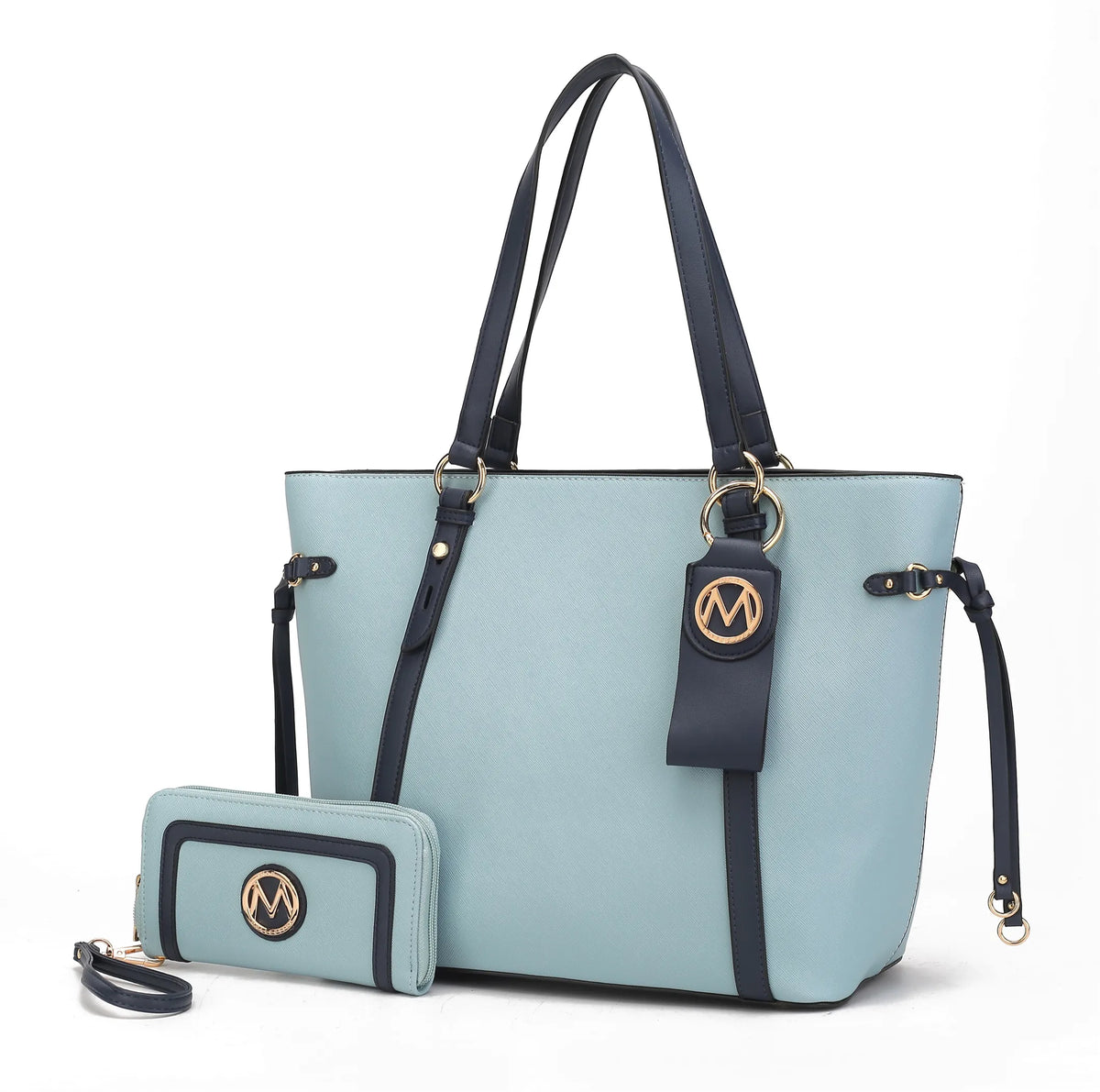 Kioea Tote with Wallet & Detachable Key-Ring Set