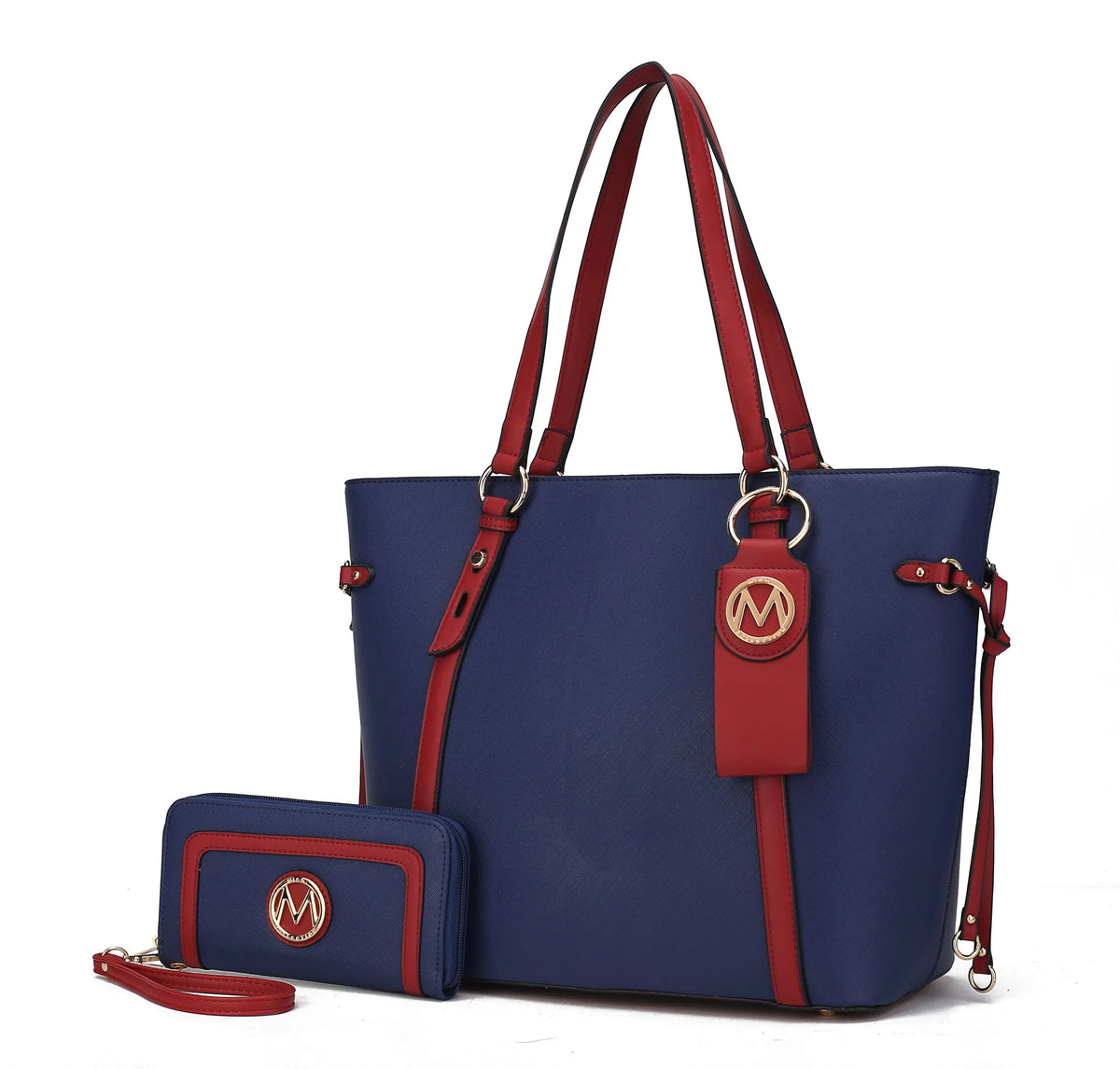Kioea Tote with Wallet & Detachable Key-Ring Set